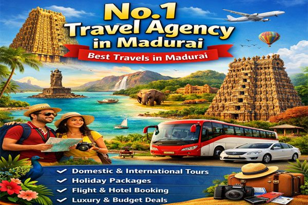 No.1 Travel Agency in Madurai | Best Travels in Madurai, Car Rentals & Self Driven Cars