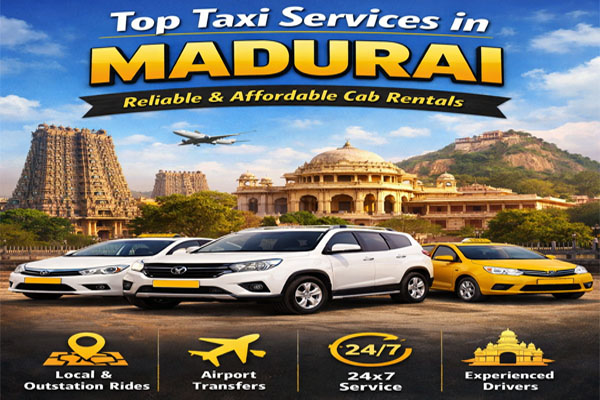 Top Taxi Services in Madurai, Cab in Madurai, Online Taxi Booking & Car Rental in Madurai