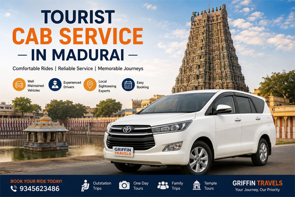 Tourist Cab Service in Madurai